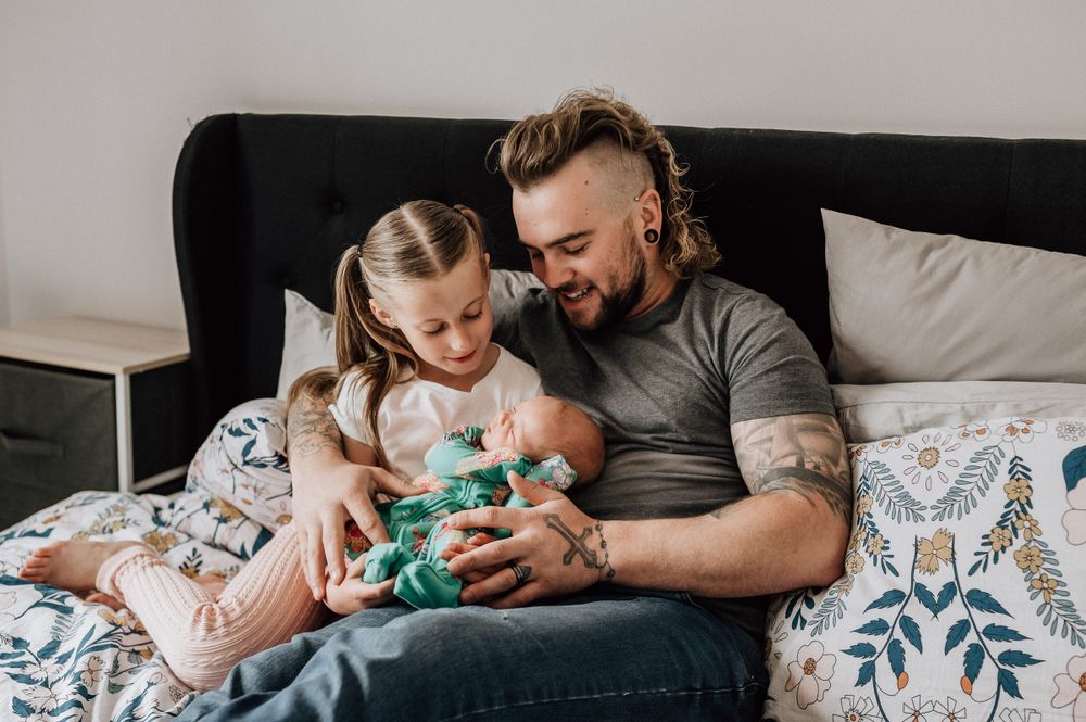 family session hobart newborn photographer