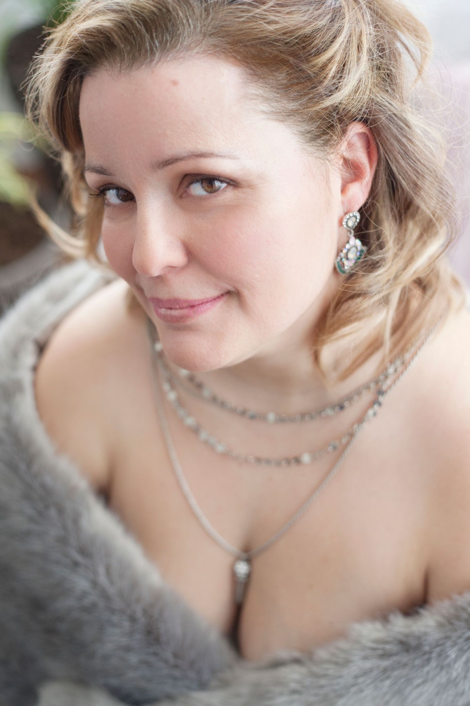 Portait de femme. Photo de boudoir