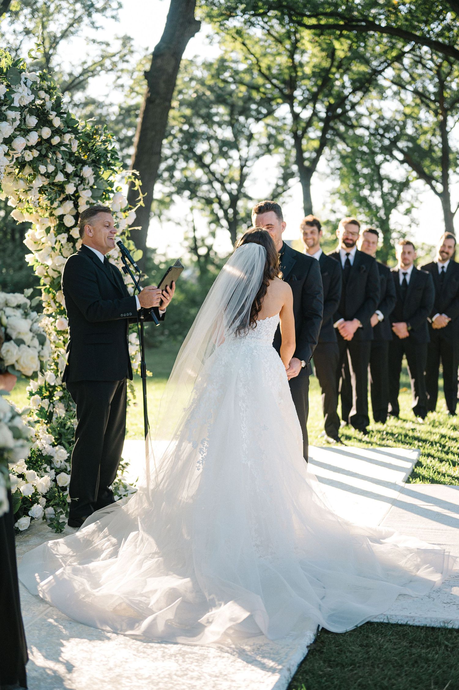 Modern Black Tie Summer Wedding at Monte Bello Estate | Candace Sims Luxury Chicago Fine Art Wedding Photographer