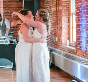 Brides at mill in Concord, NH