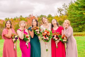 Bridal party, Portland Maine