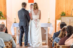 Bride and Groom at Biddeford Pools Maine