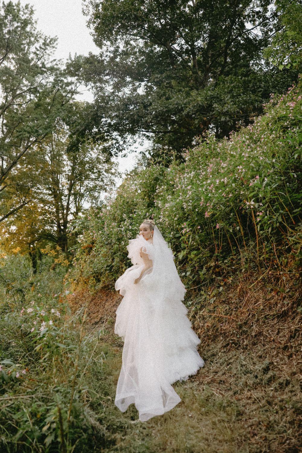 Sarah and Issaac's Berkshires Wedding Photography. Christina Karst Photography. Bridal Portrait