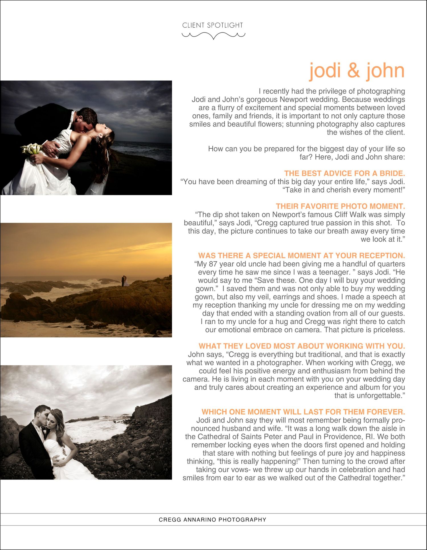 Newport Rhode Island wedding photography