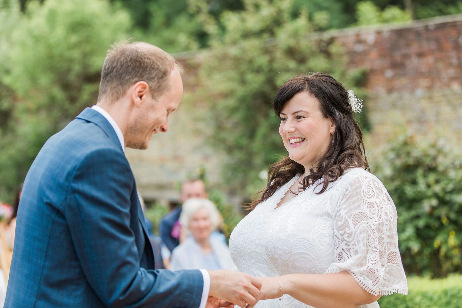 Hayley Elizabeth Photography Homme House West Midlands wedding photographer bride and groom outdoor ceremony micro