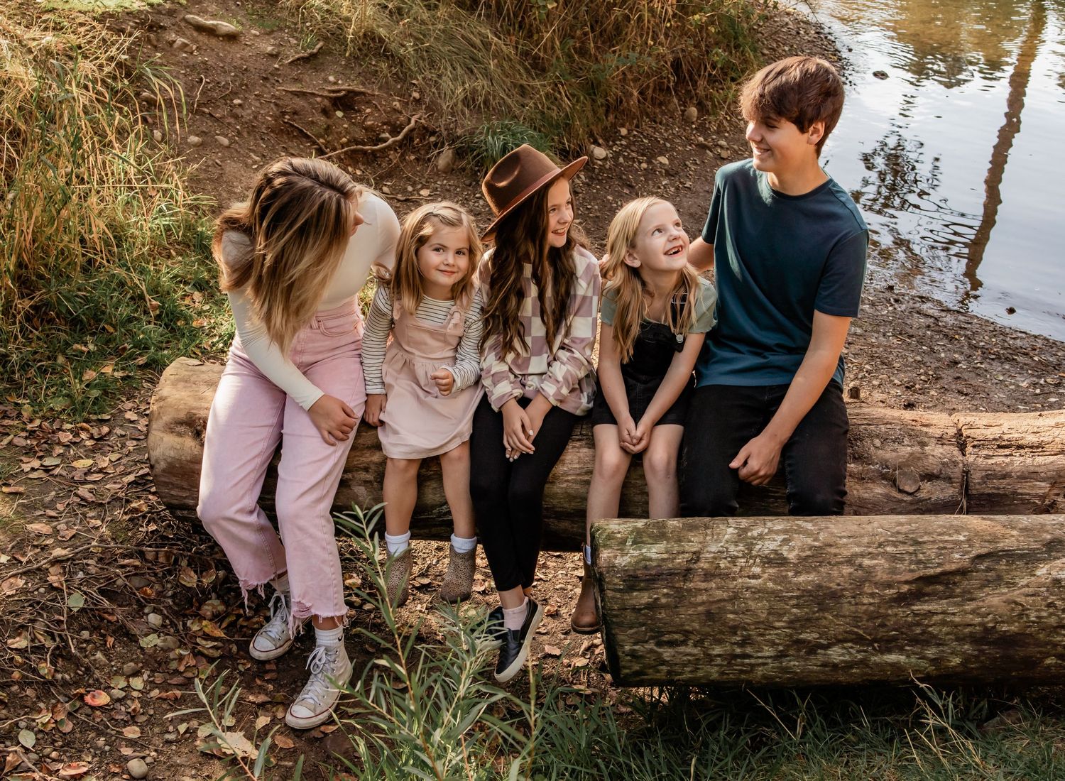candid kids portrait
