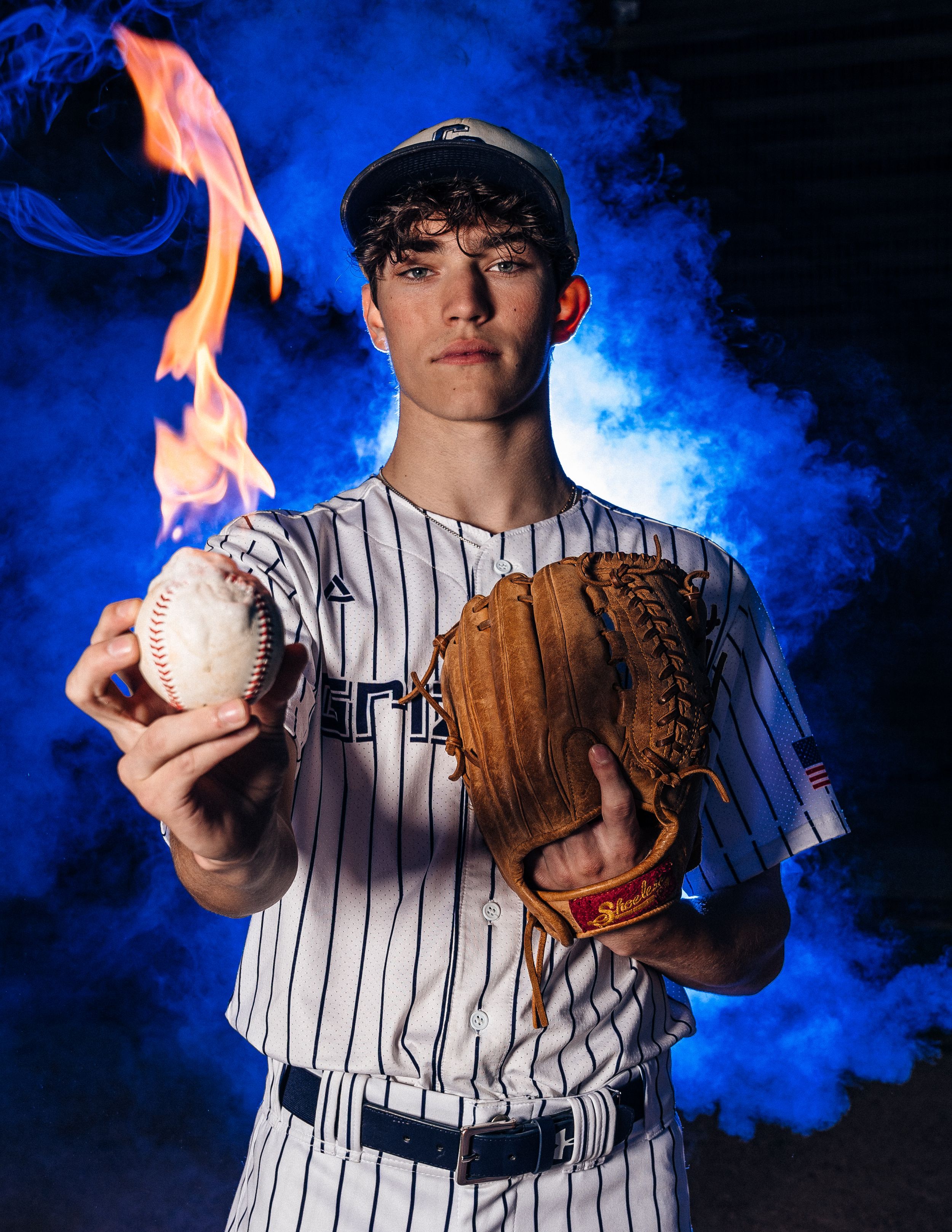 Baseball Portrait by Alpha Collective Sports Photo & Film Co. Graham, North Carolina