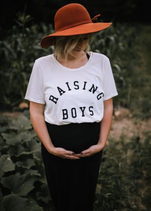 Baby Announcement Raising Boys Nashville Tennessee Photographer Nashville family photographer specializing in natural light, candid storytel