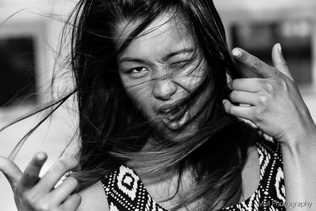 Asian model fashion photography
