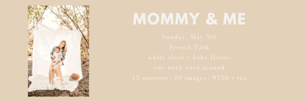 cincinnati spring mini sessions