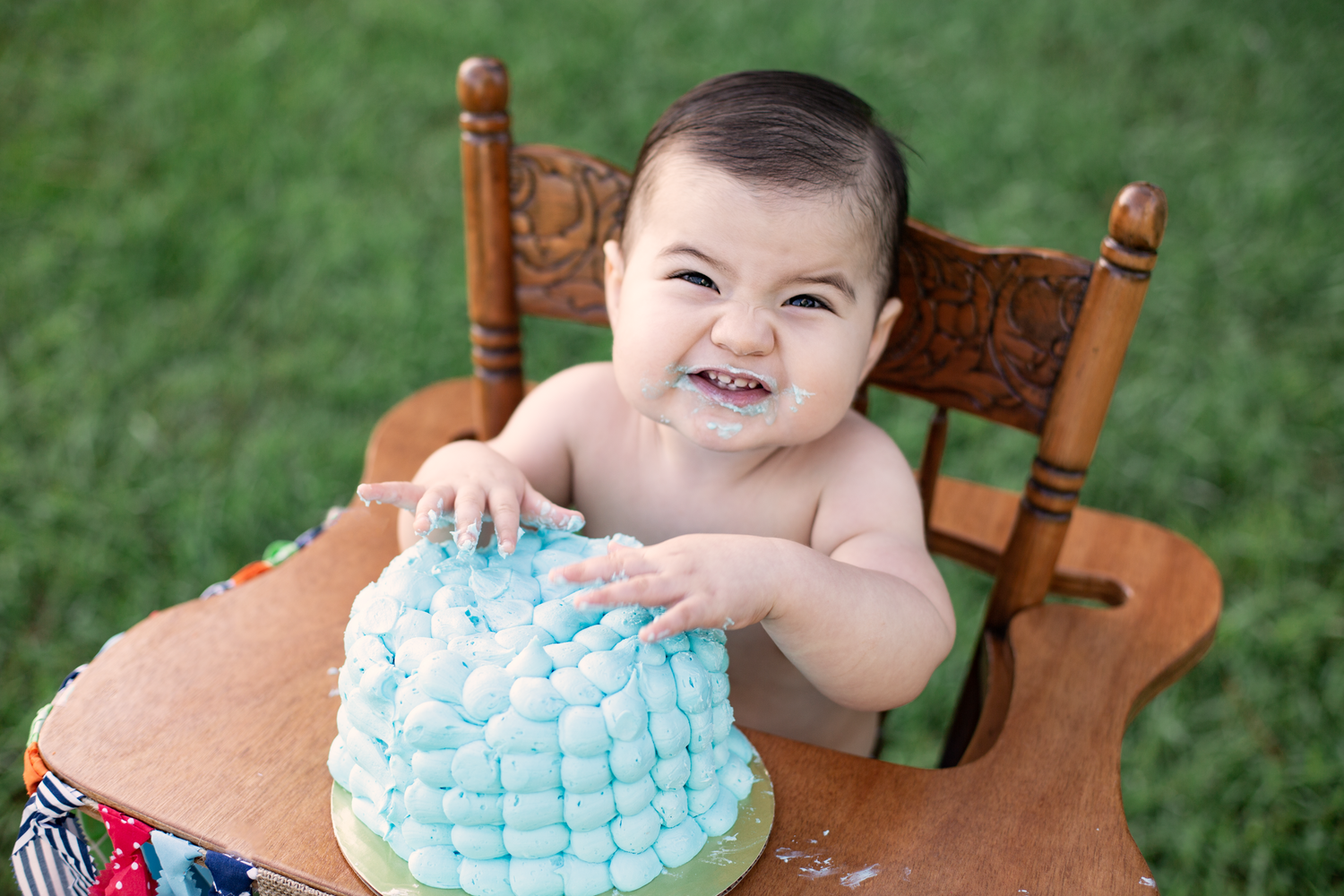 first birthday one cake smash photography portraits sienna tx