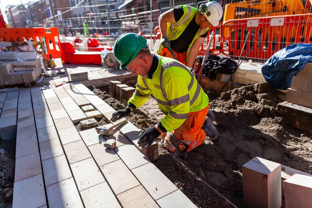 Ropewalks Liverpool Block Paving
