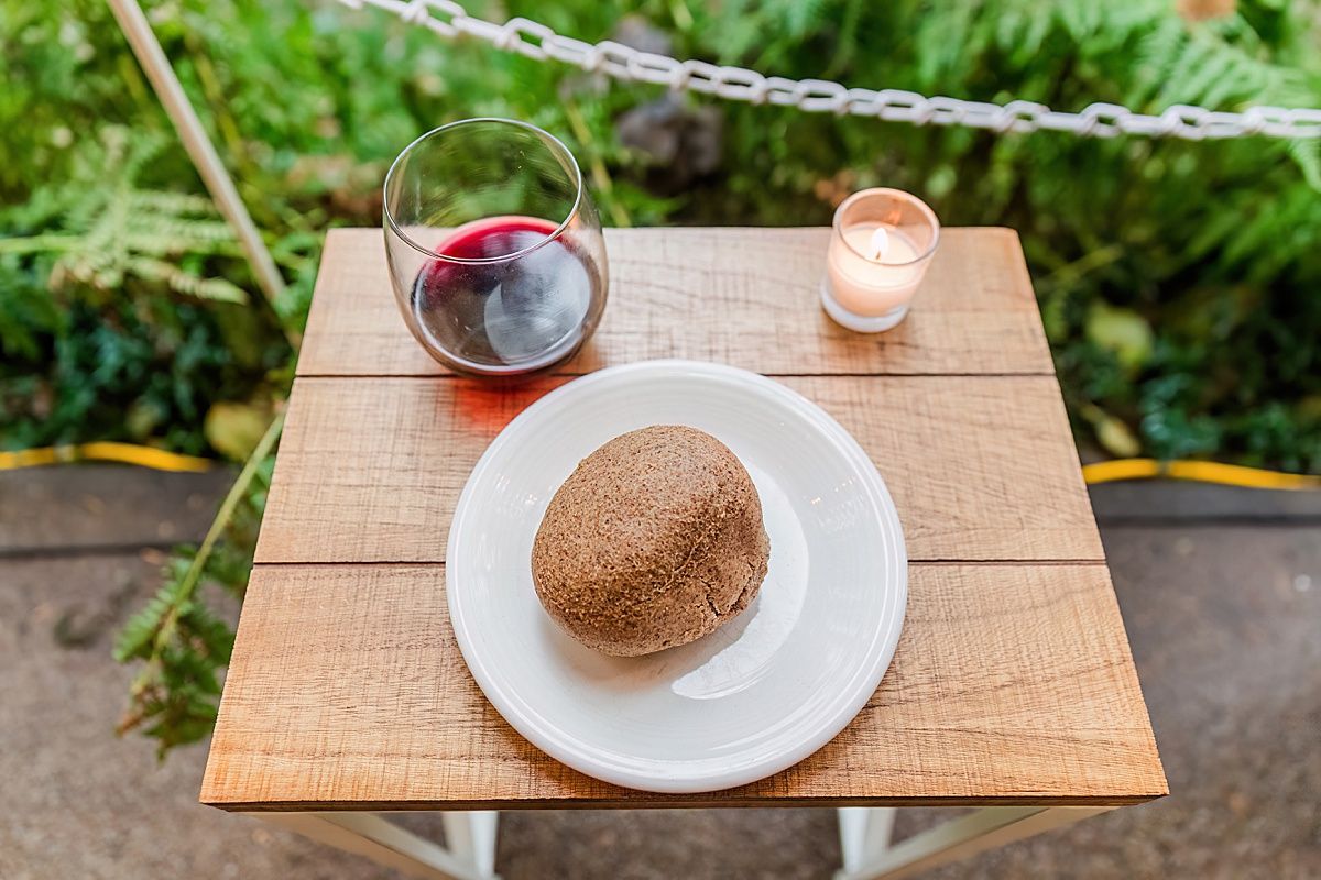 Communion elements for wedding ceremony