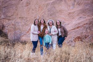 Red Rock Canon Open Space Colorado Springs Family photos