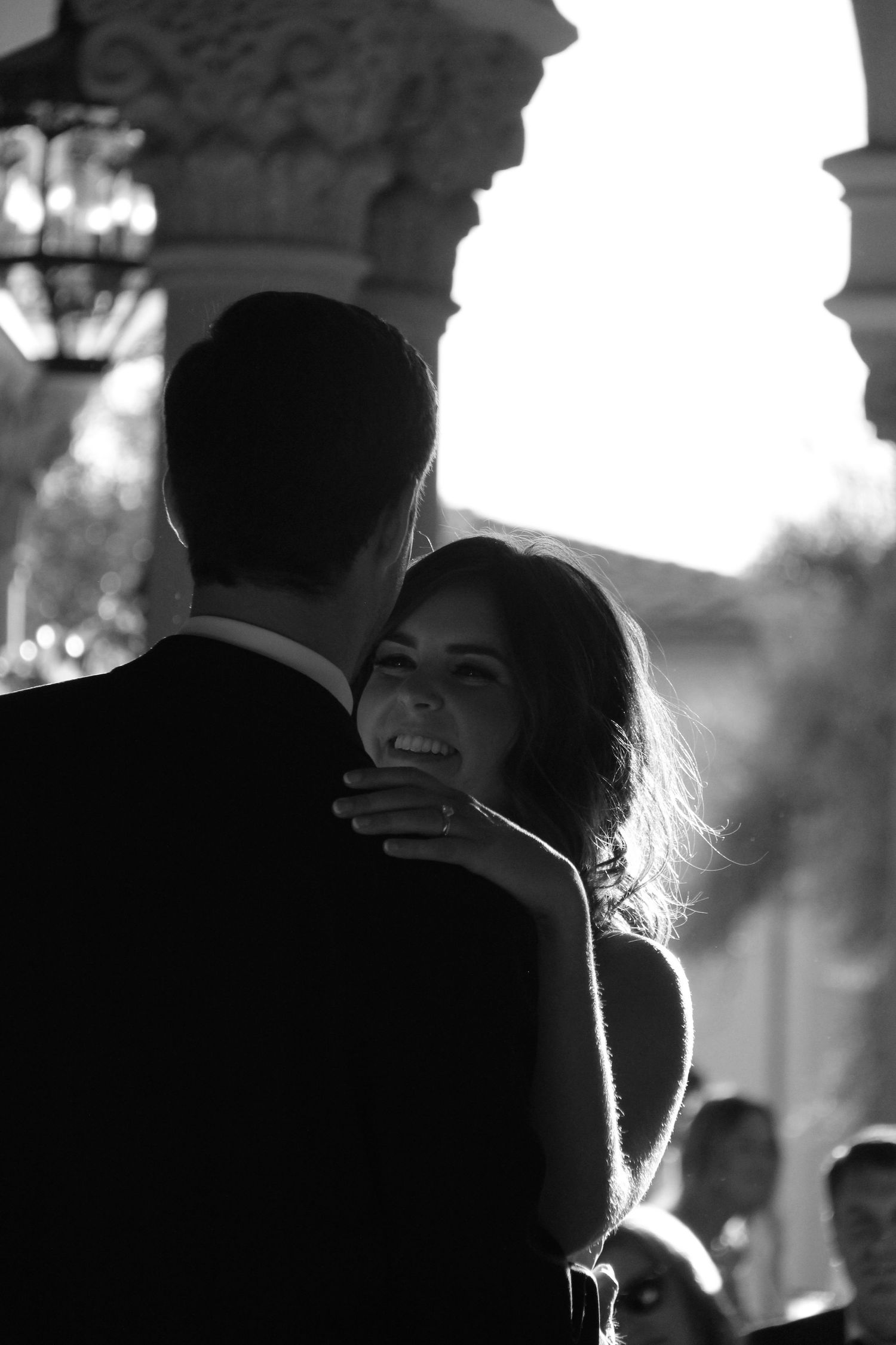 Bride & Groom Share First Dance