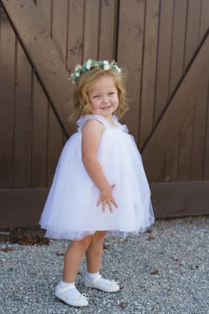precious flower girl