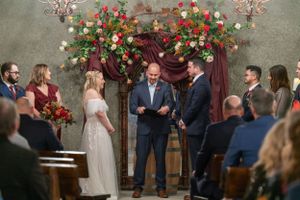 Declaration of vows during a wedding