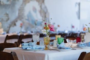 Wedding Reception details at Wild Carrot in St. Louis, Mo