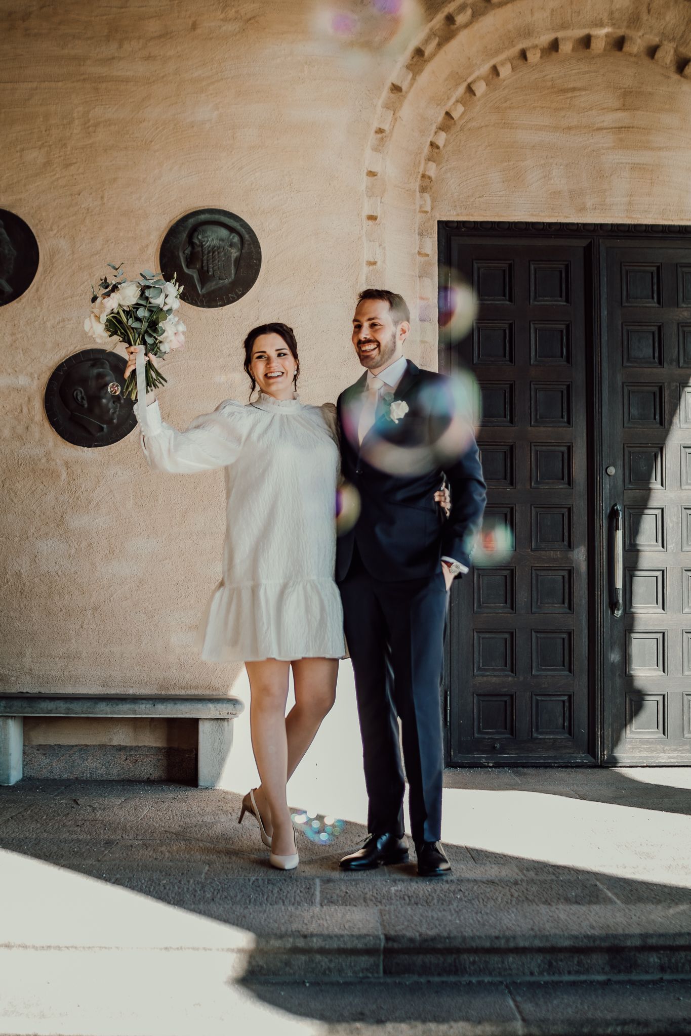 Bröllopsfotografering i Stockholms stadshus, Fotograf Therese Thörne