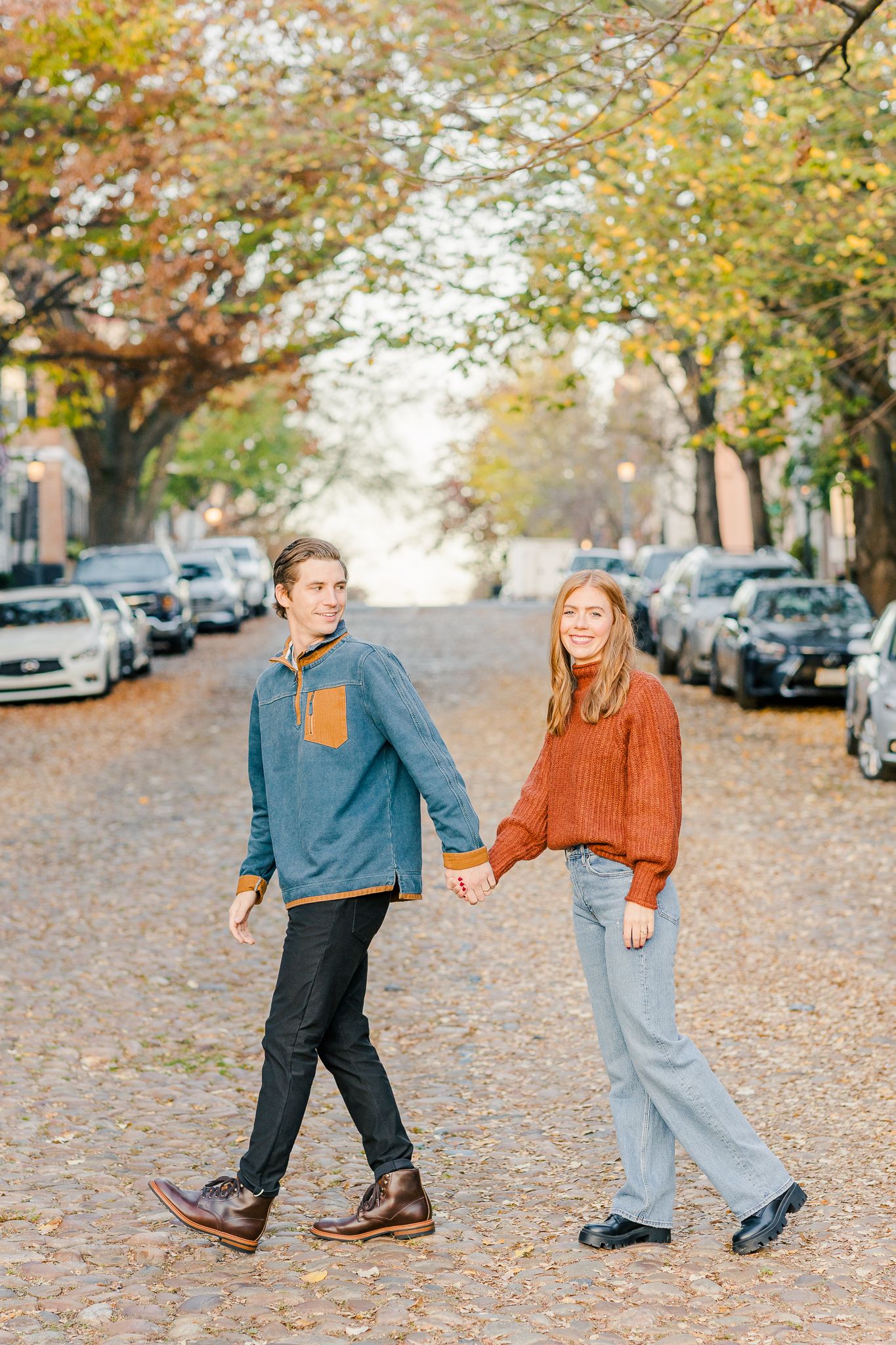 OLD TOWN ALEXANDRIA FALL ENGAGEMENT SHOOT