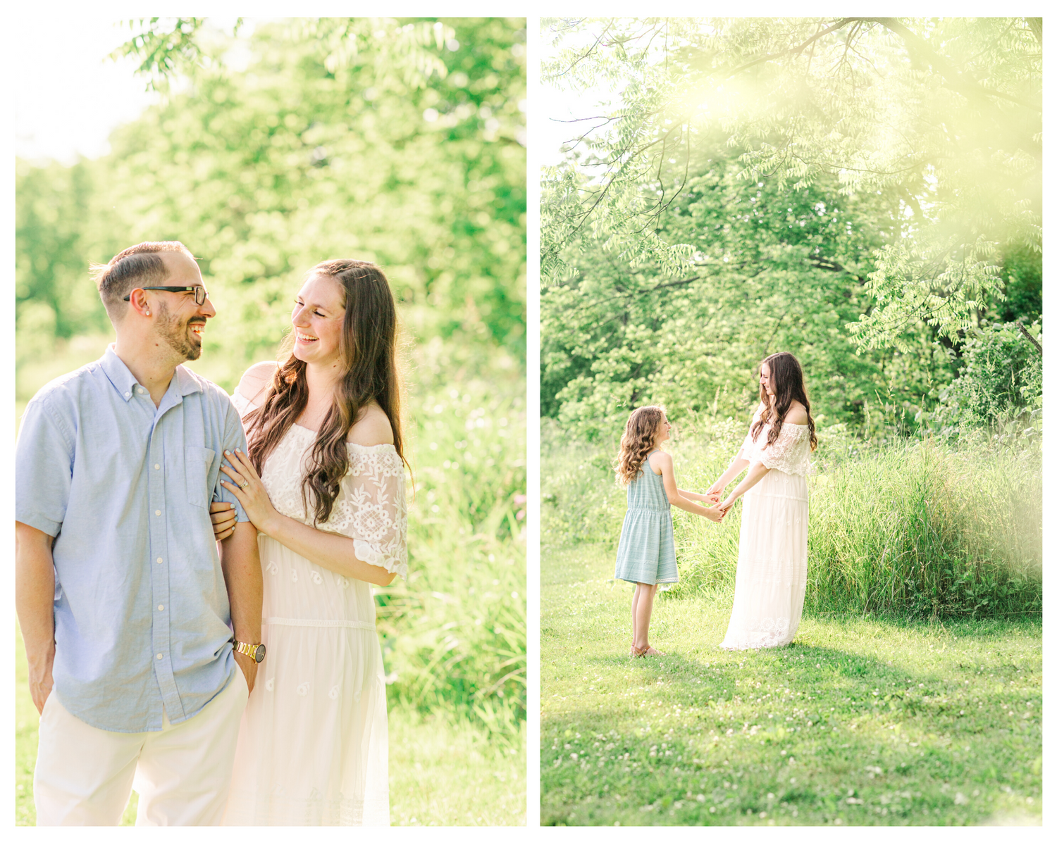 Family portrait during a family session with Hudson Valley Photographer Danielle Lauren Photography