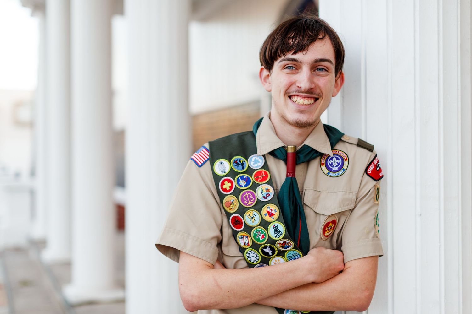 High school senior boy photo in Oxnard, California.