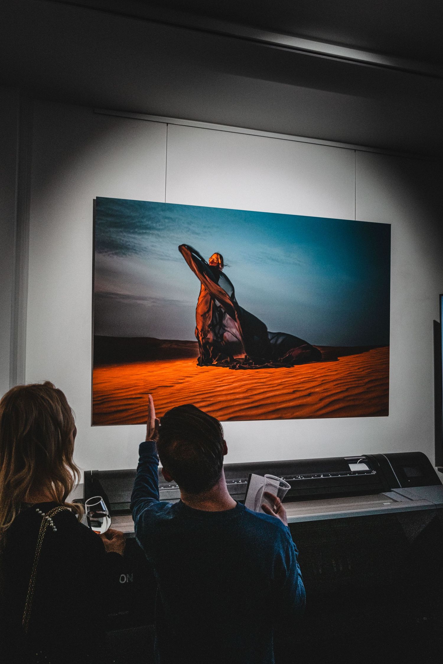 Work from Exhibition the Moment of Endless Wind.