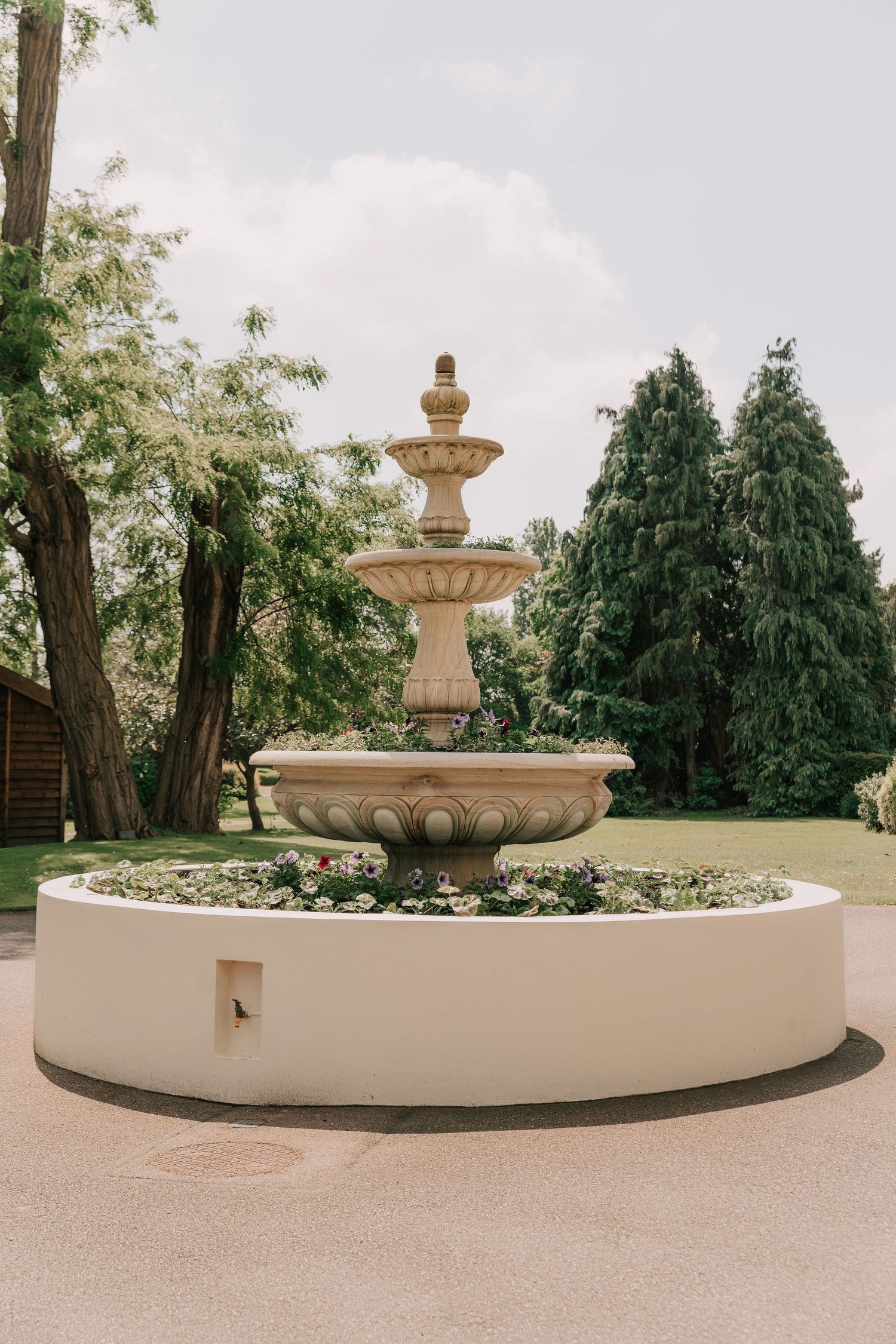 Orsett Hall Gardens - Classic Essex Wedding Venue Architecture