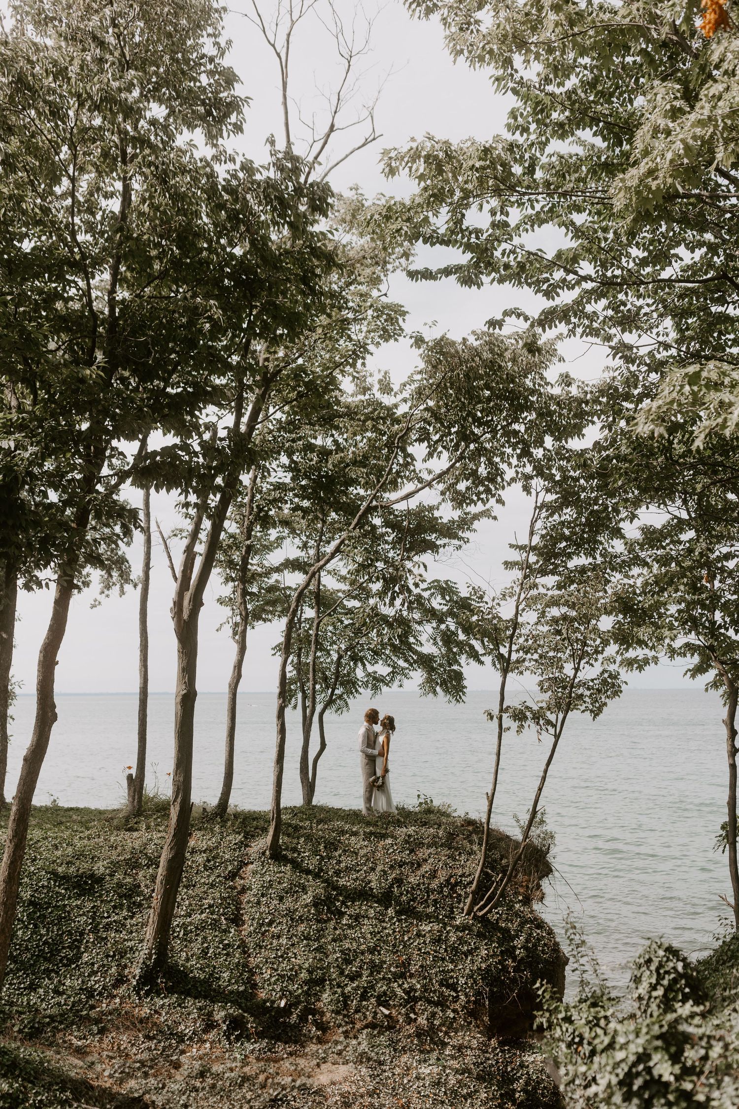 A candid, intimate wedding photography in Grimsby, Ontario