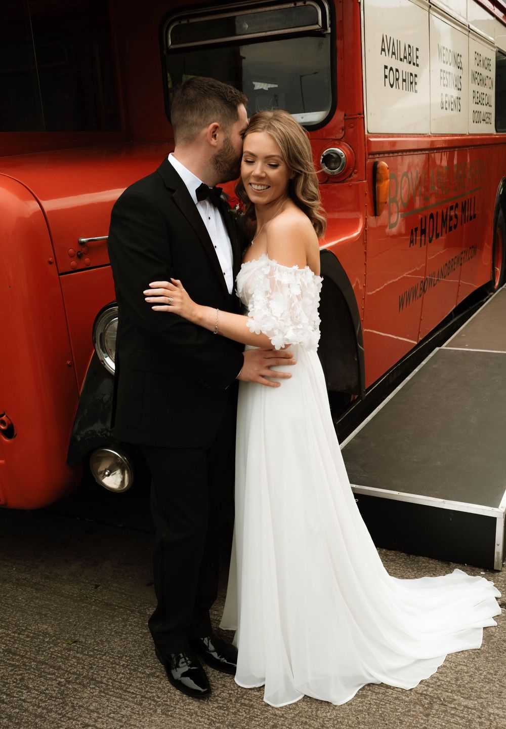 Timeless editorial couple portrait captured with natural light by Manchester wedding photographer specializing in documentary style.