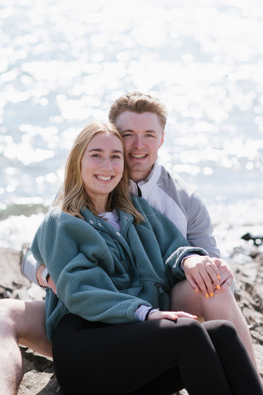 Lake Minnewanka Proposal in Banff | Matt + Kate
