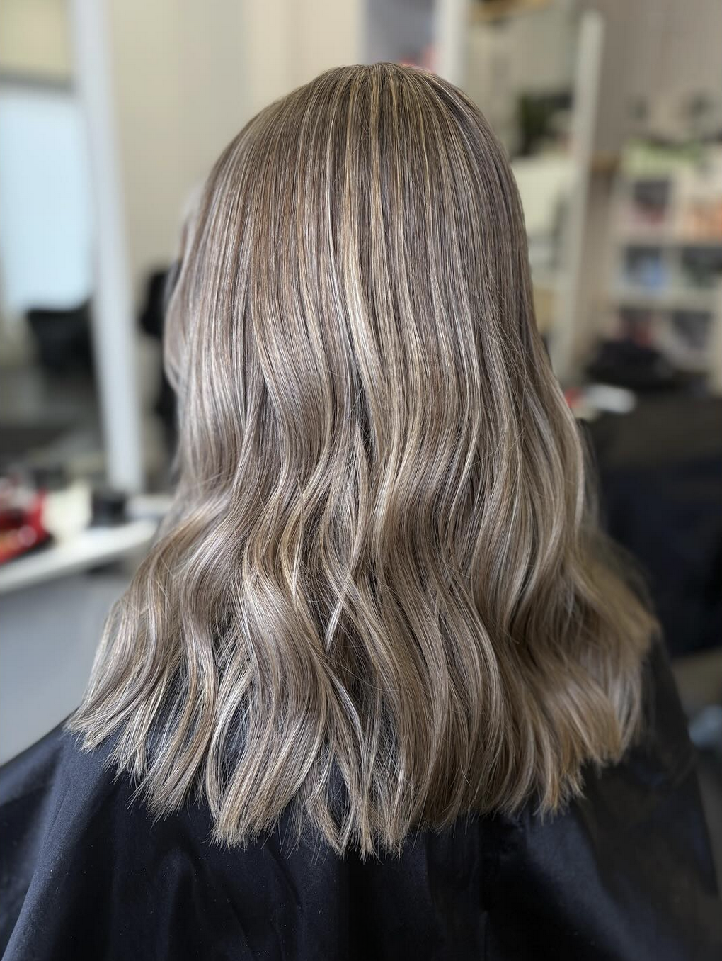 Färdigt resultat av Hair By Malva Nilsson