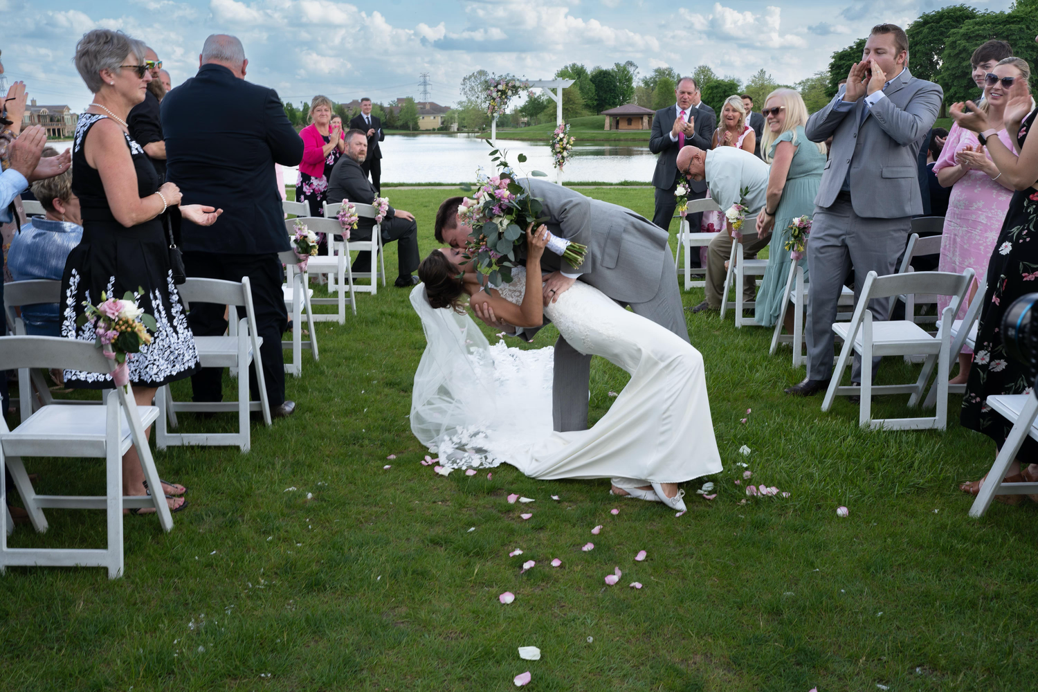 outdoor ceremony at the club at corazon