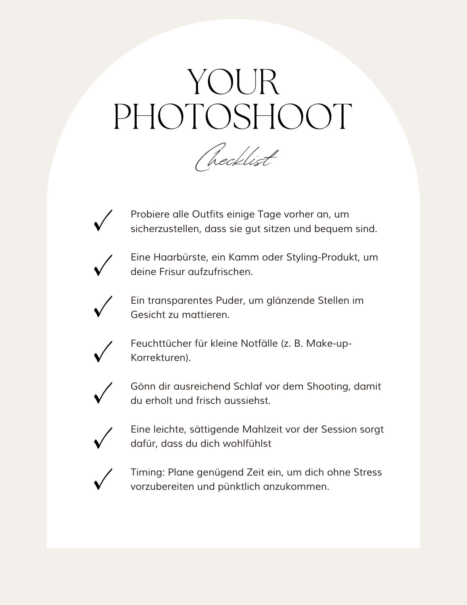 aim style guide - Sandra Haaf photography