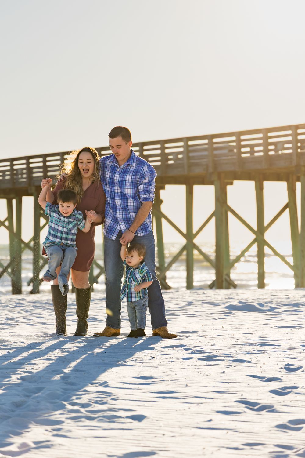 Beach Family