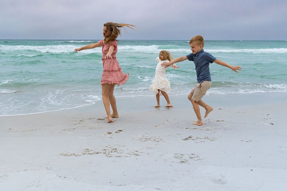 Beach Family