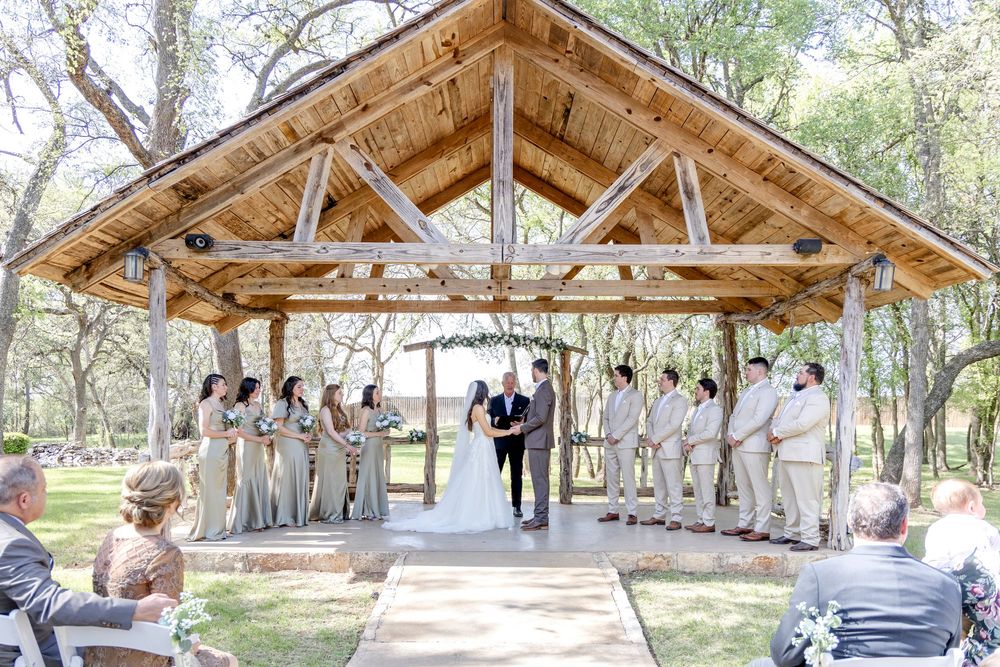 Romantic Austin wedding photography capturing emotional ceremony