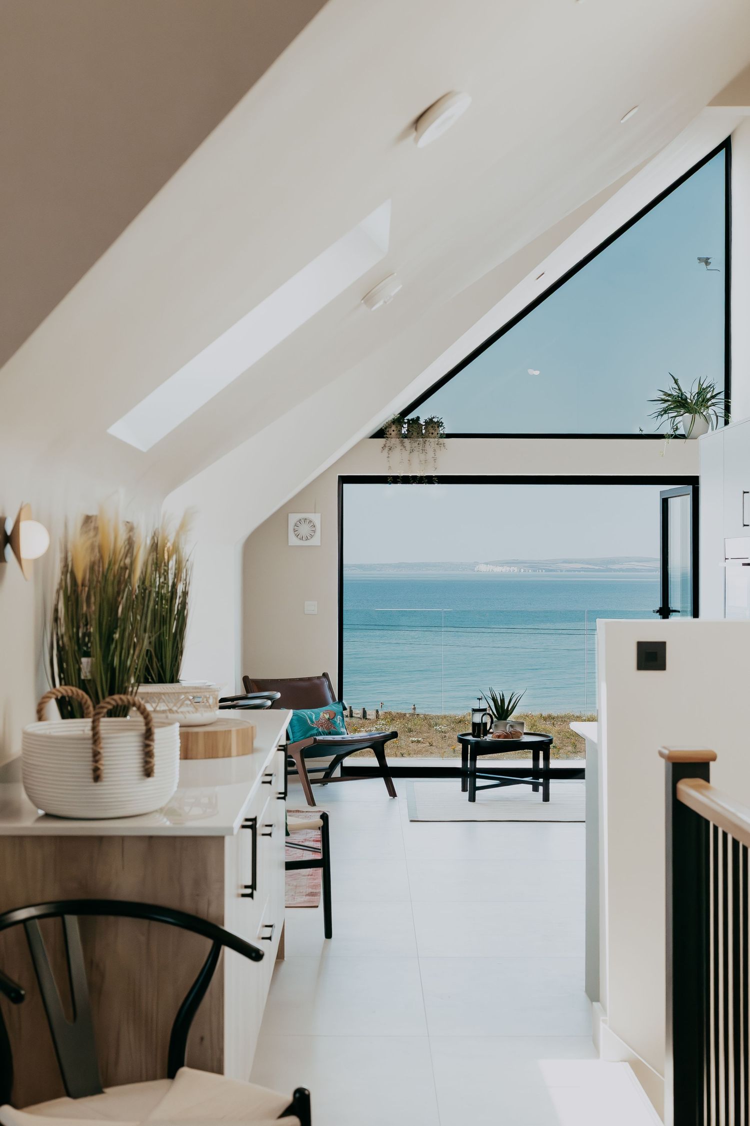 Open-plan kitchen and dining space photographed for a residential interior project.