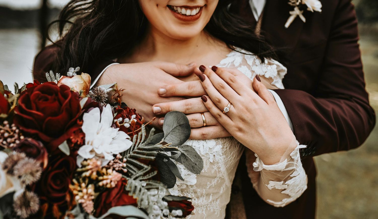 Bride and groom portraits with warm light at Bentley Station in Lake Dallas