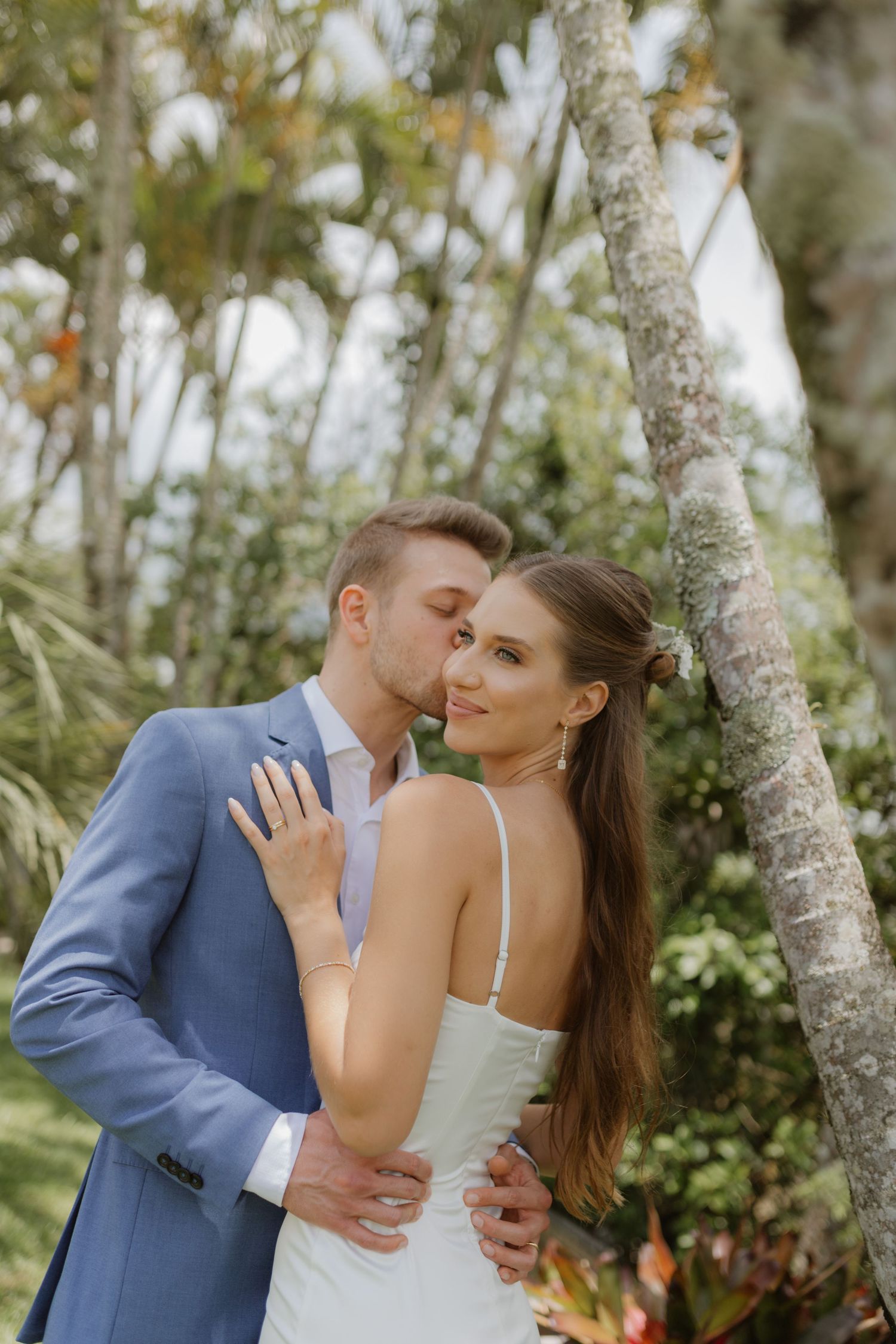 Casamento civil intimista no campo