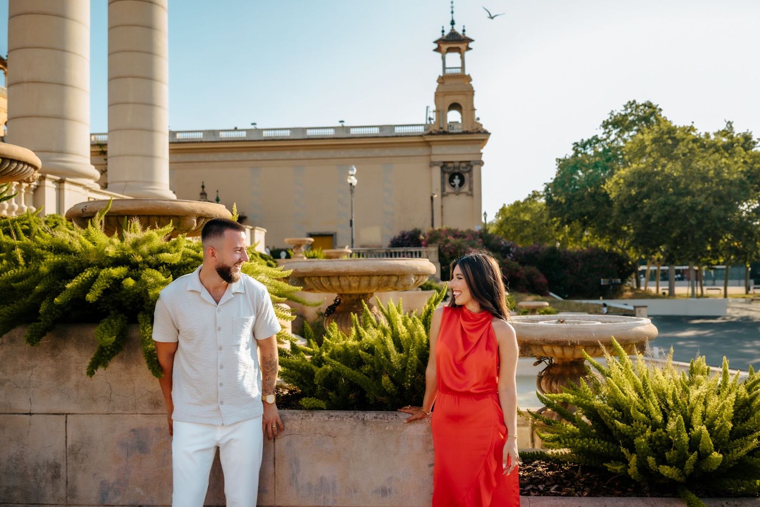 Joyful laughter shared by Ajla & Hako during their session.