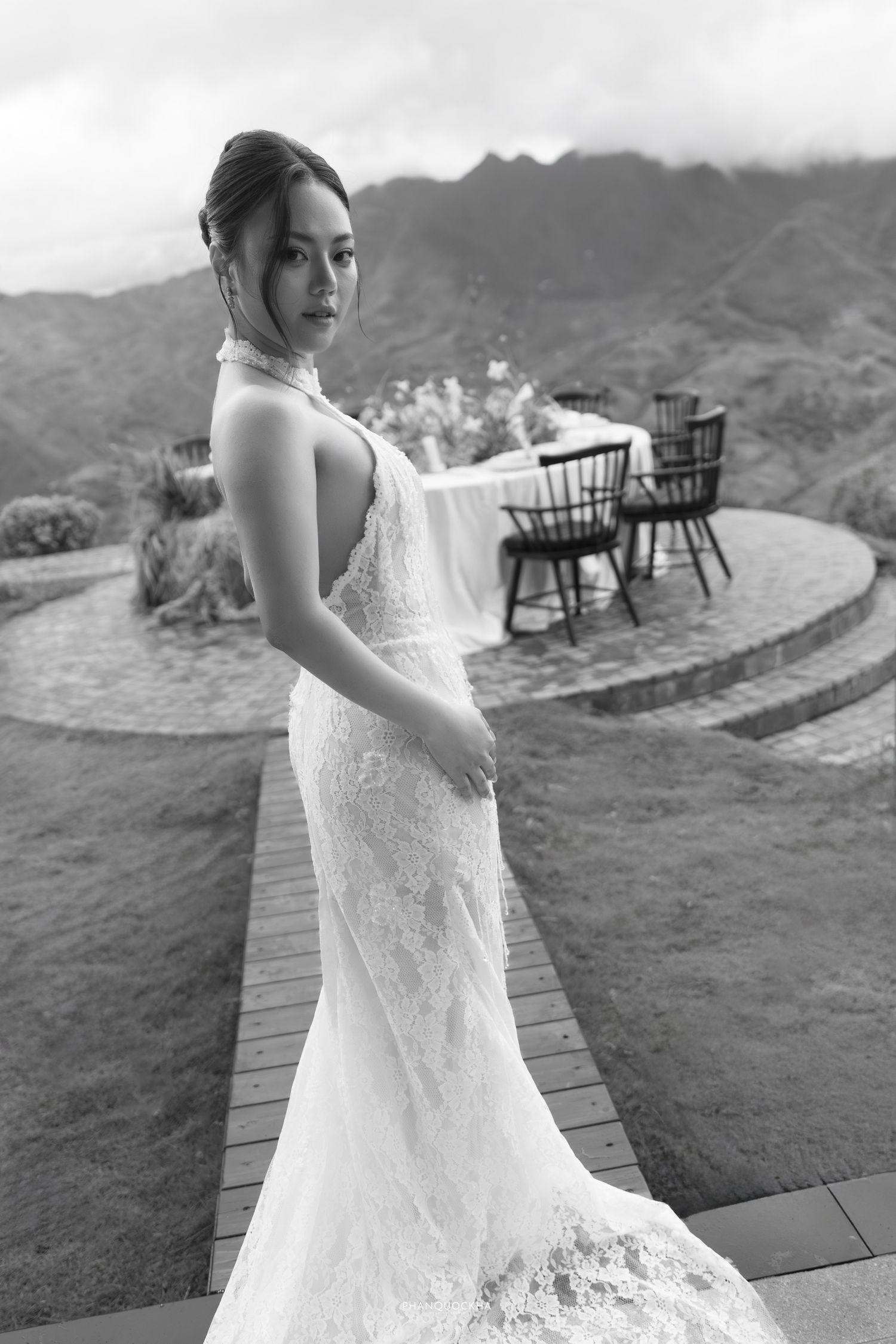 Elopement wedding couple in Sapa Vietnam