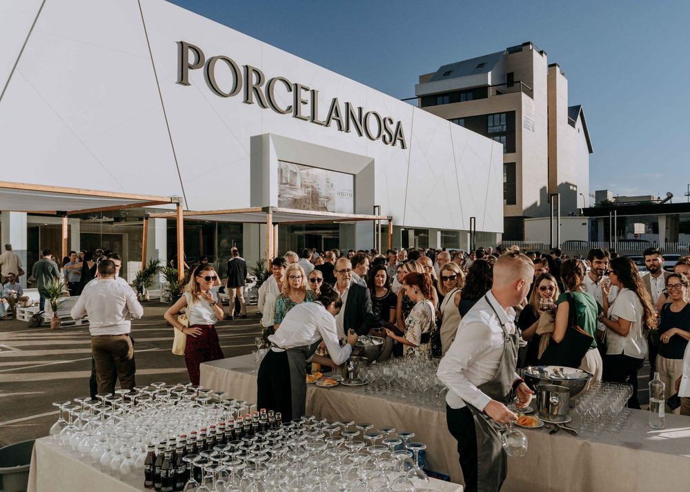 fotografia de eventos corporativos en madrid en la fachada