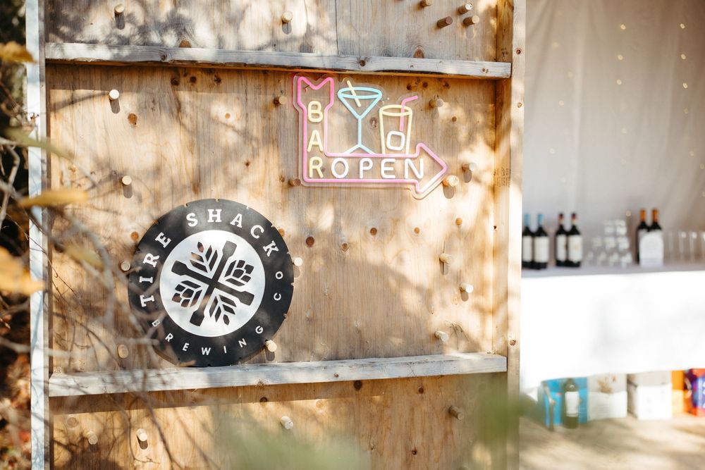 Beer bar shed in a backyard wedding, Irishtown wedding photographer in Moncton New Brunswick, high end wedding photography packages