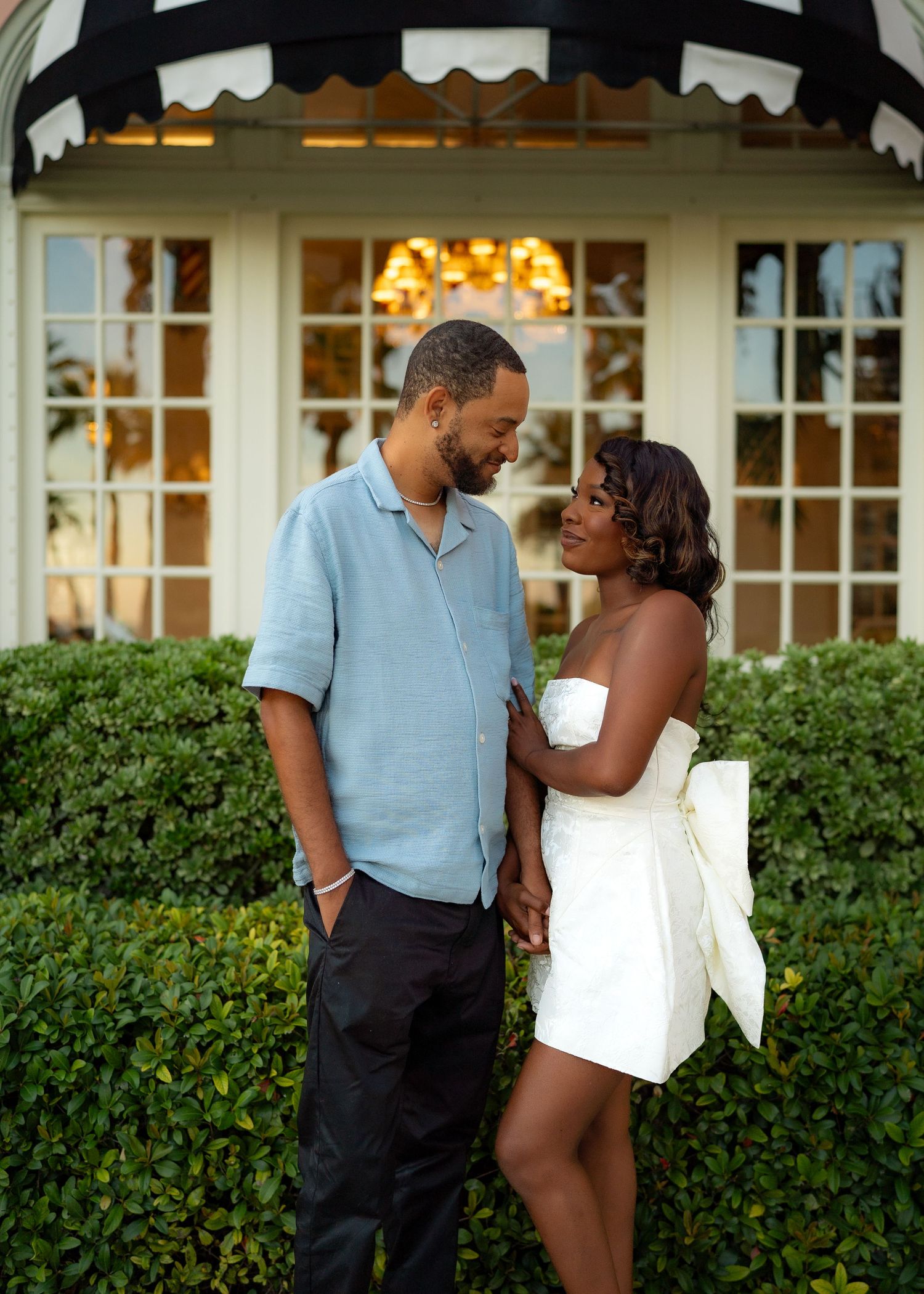 Engagement session at Grand Galvez Resort in Galveston, TX. Natural light, candid moments, lifestyle photography, engagement photography.