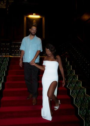 Engagement session at Grand Galvez Resort in Galveston, TX. flash photography, candid moments, lifestyle photography, engagement.