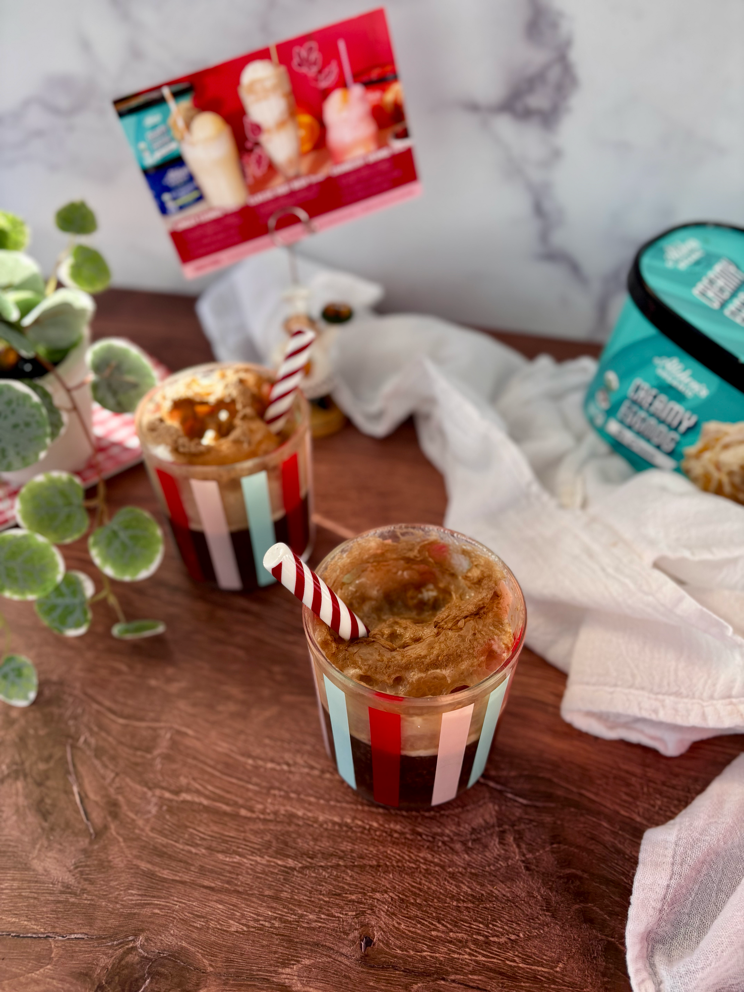 Holiday Coke Float