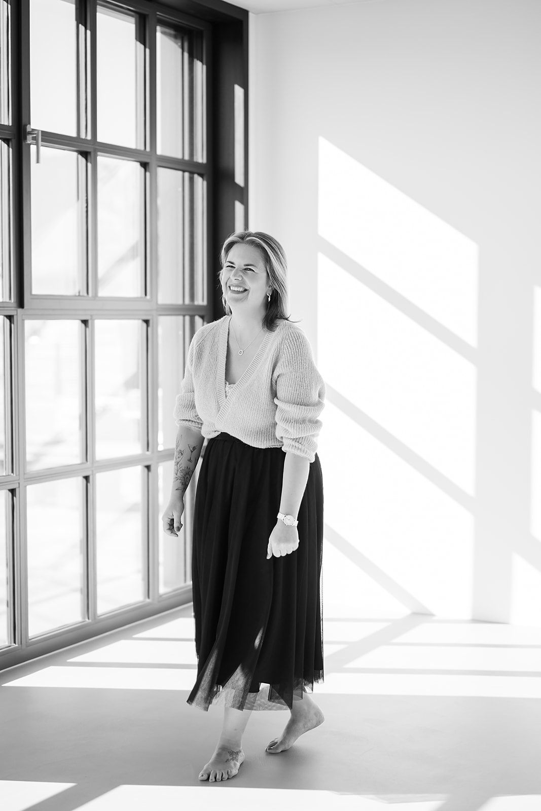 Personal branding photo of wedding celebrant Simone Gori from LovelyWords, photographed in warm natural light by MaxwellArt Photography.