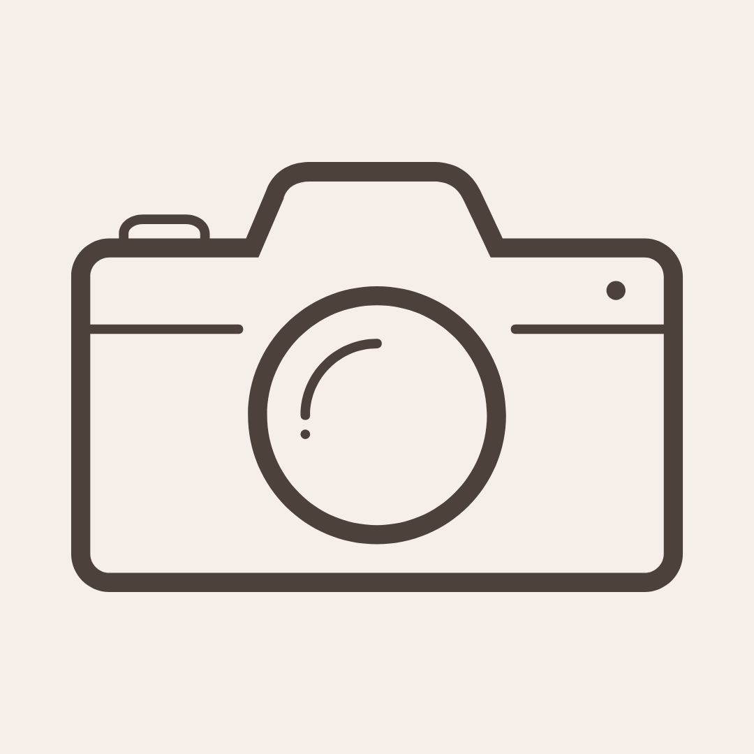 Simple black line drawing of a smiling baby face icon with curly hair curl on white background.