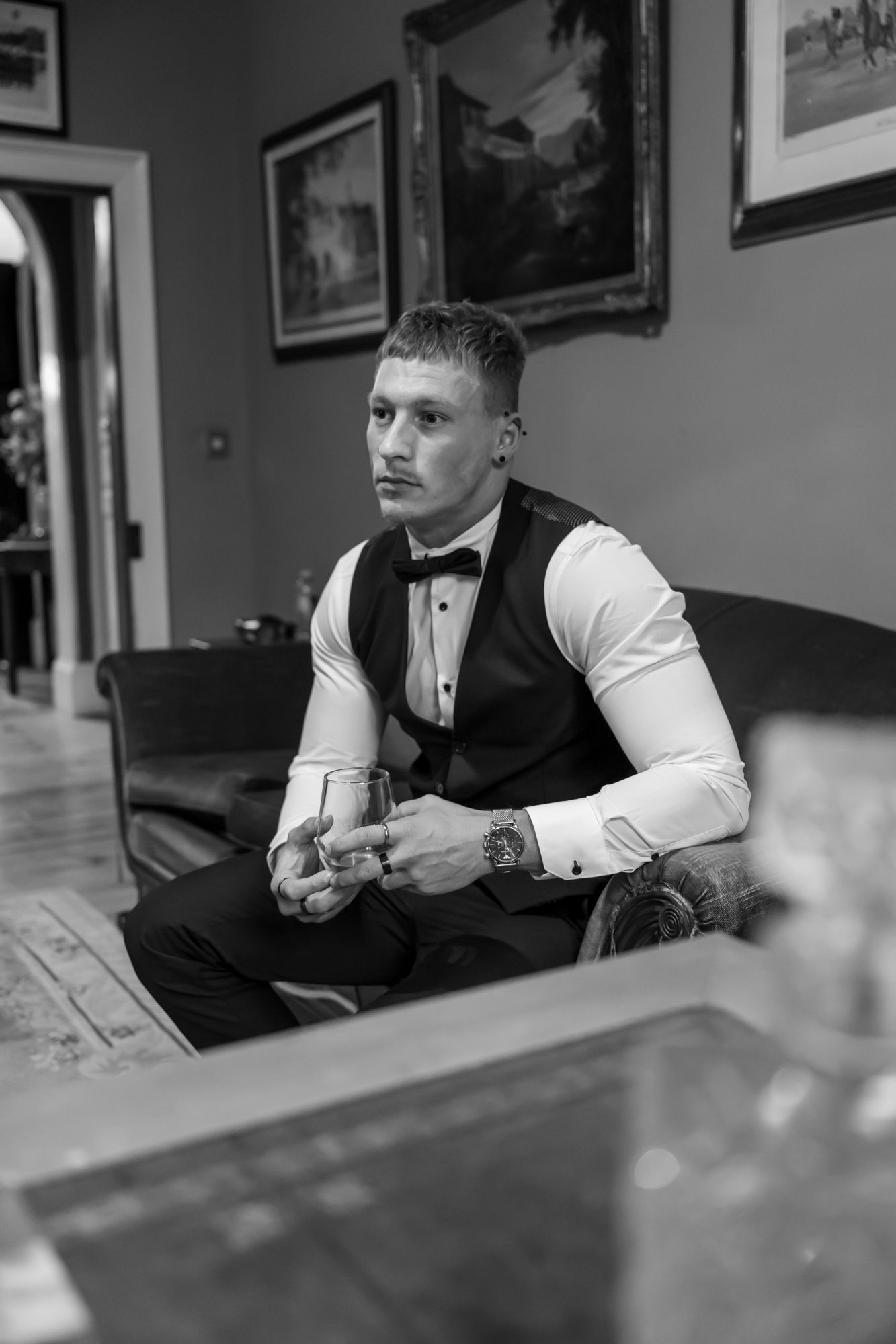 Hodroyd Hall Wedding Venue Barnsley South Yorkshire Wakefield Leeds West Yorkshire Recommended Wedding Photographer Champagne Shutter Photo